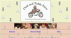 Desktop Screenshot of dollandteddyfairs.co.uk
